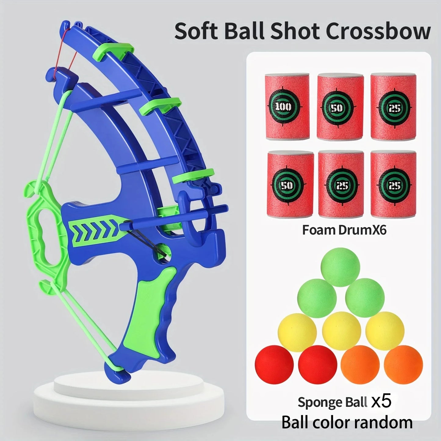 🎯🧸 Glomexia Soft Bullet Target Practice Toy