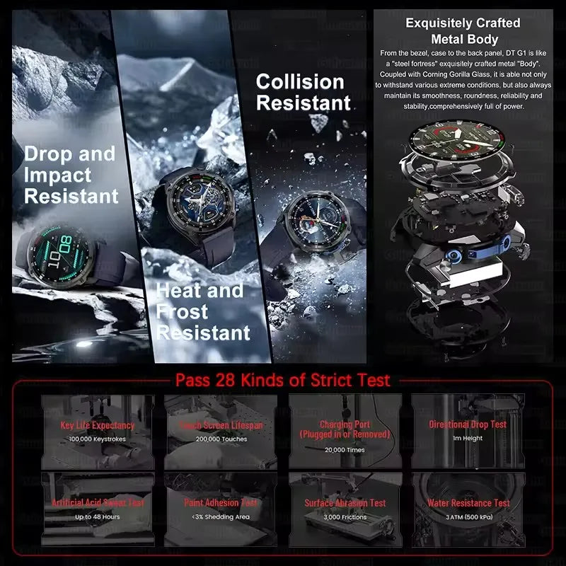 ⌚ TANK DTG1 GPS Smart Watch 🛰️