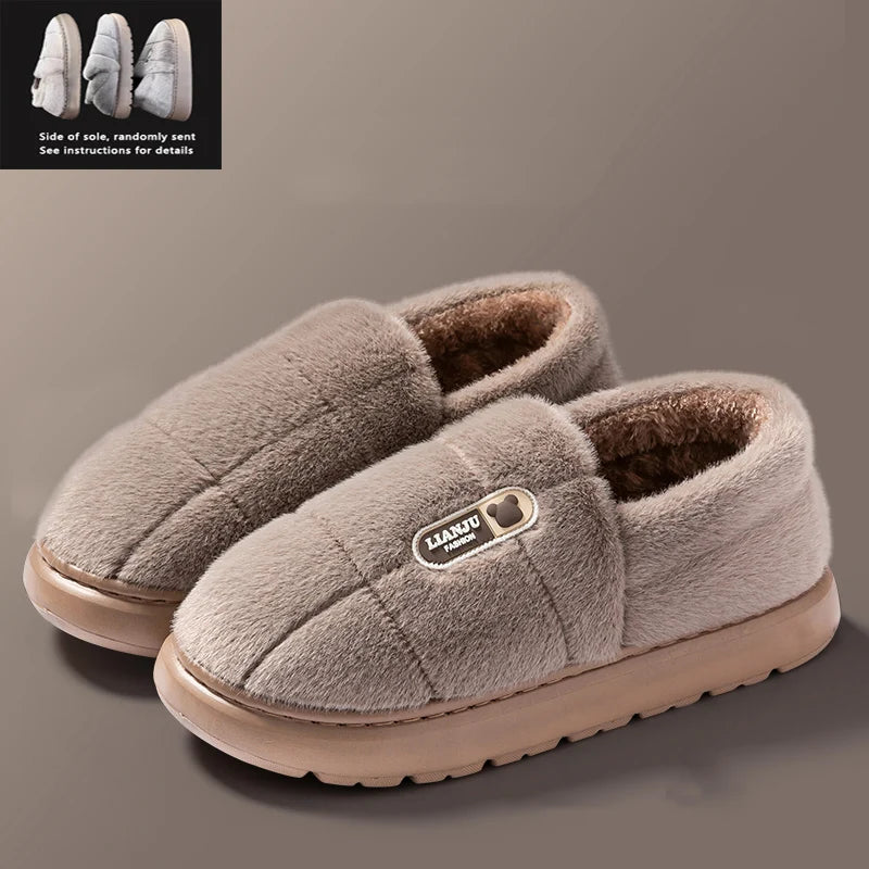 Winter Plush Home Slippers 🔥🧦