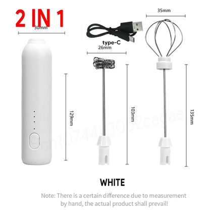 ☕ ✨ Glomexia USB Electric Coffee Frother