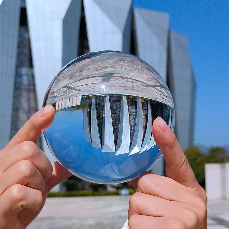 100mm Clear Glass Crystal Ball Lens Sphere
