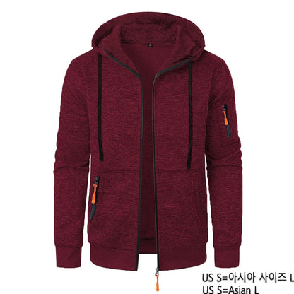 🧥 Zip-Up Casual Hoodie