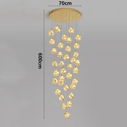 Nordic Pendant Hanging Chandelier Lamp
