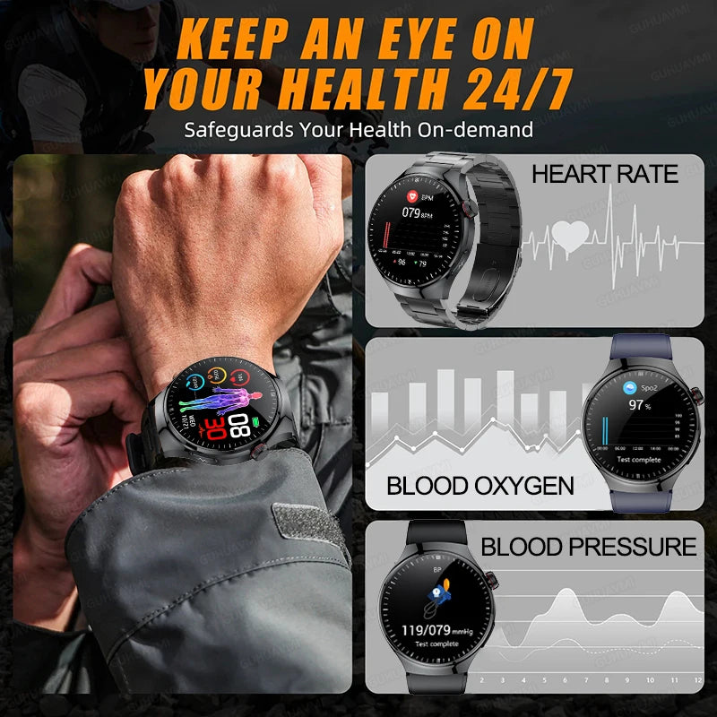 ⌚ Advanced Health Monitoring Smart Watch 2025 🩺📞