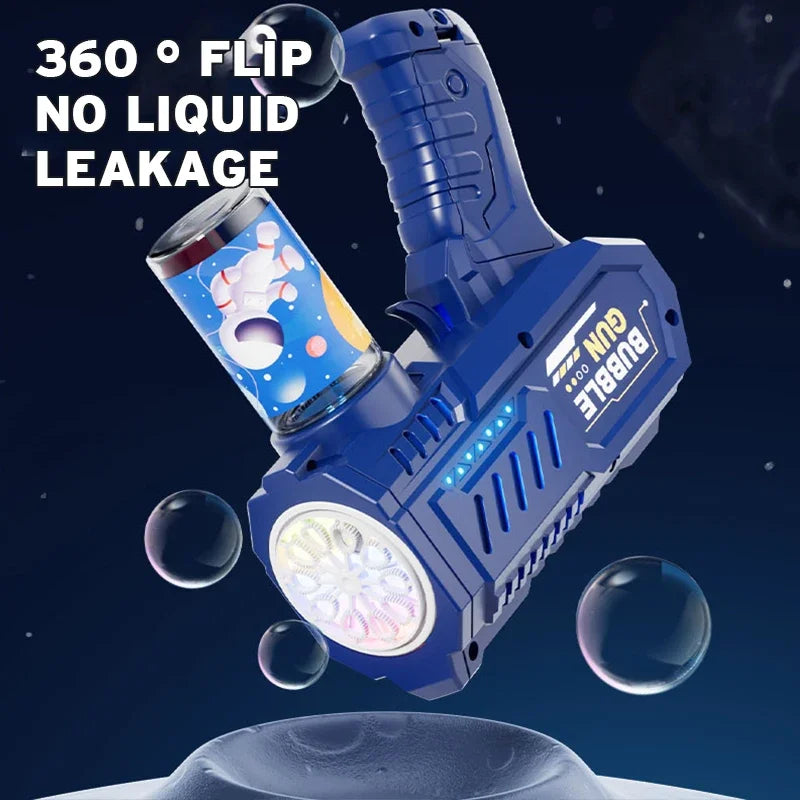 🚀🫧 Glomexia Bubble Rocket Gun