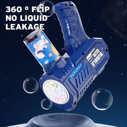 🚀🫧 Glomexia Bubble Rocket Gun