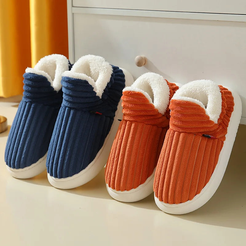 Glomexia Women Fur Plush Slippers ❄️ | Cozy Winter Slides