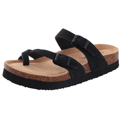 🥿 Suede Cork Clogs – Arch Support Comfort Mules (Unisex)
