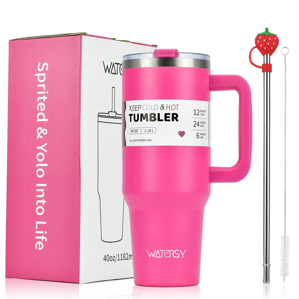 🥤 Stainless Steel Insulated Tumbler 30oz / 40oz 💖❄️