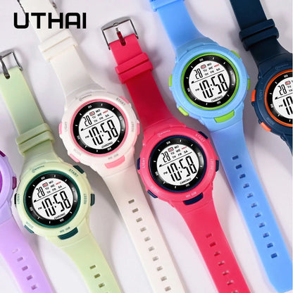 Kids Digital Watch – Luminous Waterproof Alarm Clock