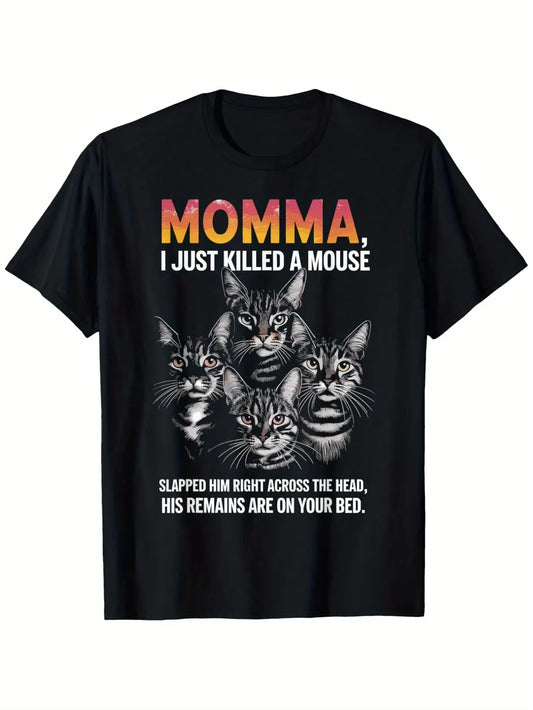 🐱 Funny Cat Graphic Oversized Tee | Street Style 😎