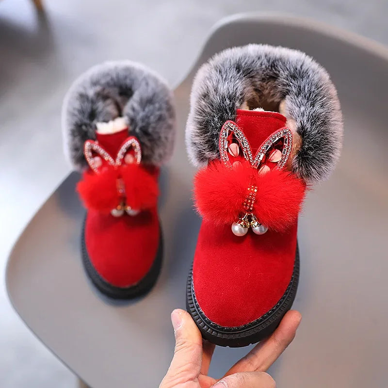Girls Bling Ankle Winter Boots ✨👢 | Warm Fashion Wear