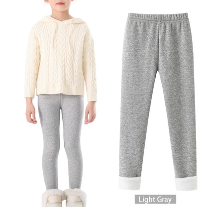 ❄️ CozyFlex Girls Thermal Leggings 🧦