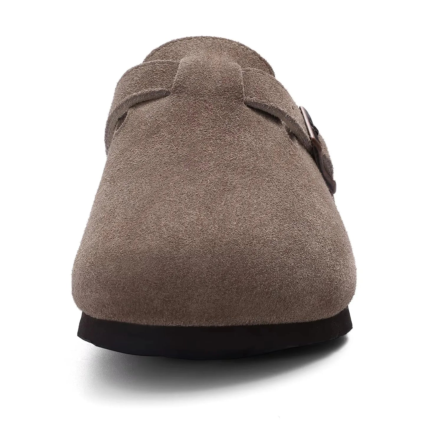 🥿 Suede Cork Clogs – Arch Support Comfort Mules (Unisex)