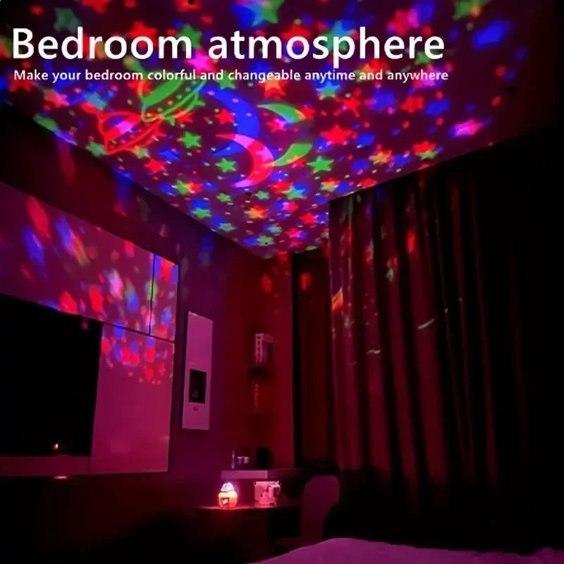 🌌 LED Starry Sky Night Light Projector