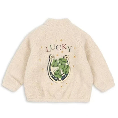 Premium Lambswool Kids Winter Jacket | Warm Cherry Coat | GLOMEXIA