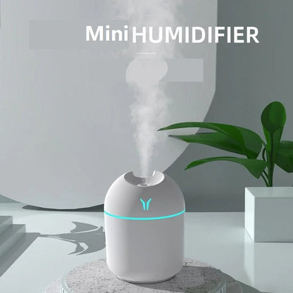 💧 USB Mini Air Humidifier 250ML – Aroma Diffuser
