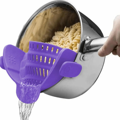 🍲 ✨ Glomexia Clip-On Pot Strainer