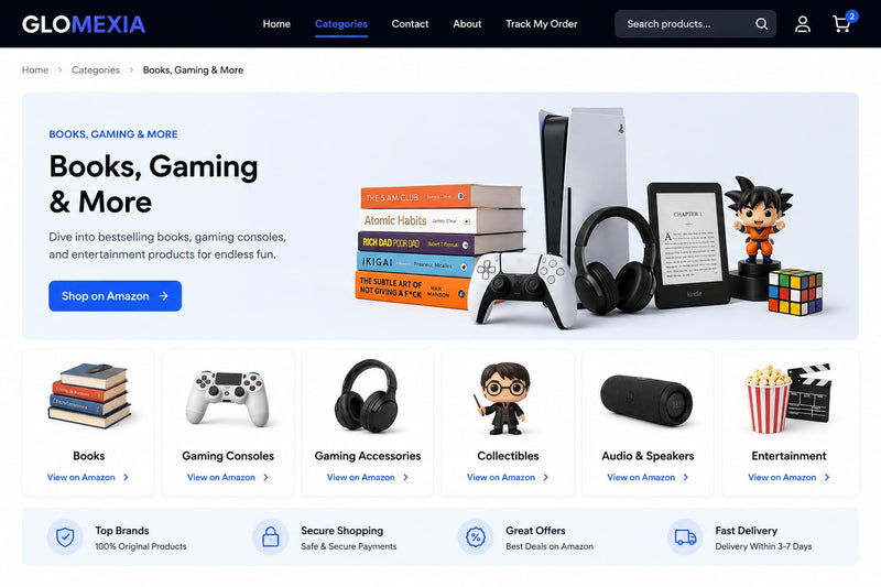 Books, Gaming & More