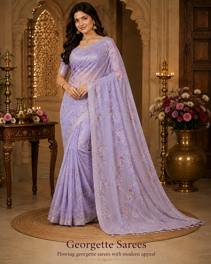 Georgette Sarees