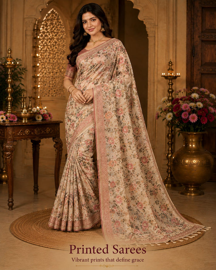 Printed Sarees