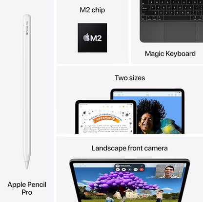 📱 Apple iPad Air 11” (M2) – Liquid Retina, 512GB, Wi-Fi 6E, All-Day Battery