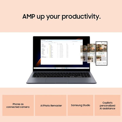 💻 Samsung Galaxy Book4 – i5 13th Gen, 16GB RAM, 512GB SSD, FHD Display, Fingerprint
