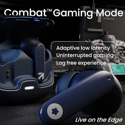 🎧 GOBOLT Z40 TWS Wireless Earbuds – 60H Playtime, ENC Mic, Low Latency Gaming, Type-C Fast Charging