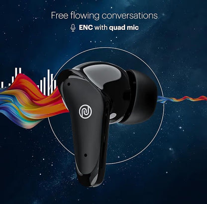 🎧 Noise Buds VS102 Plus Wireless Earbuds – 70H Playtime, Quad Mic ENC, Bluetooth v5.3