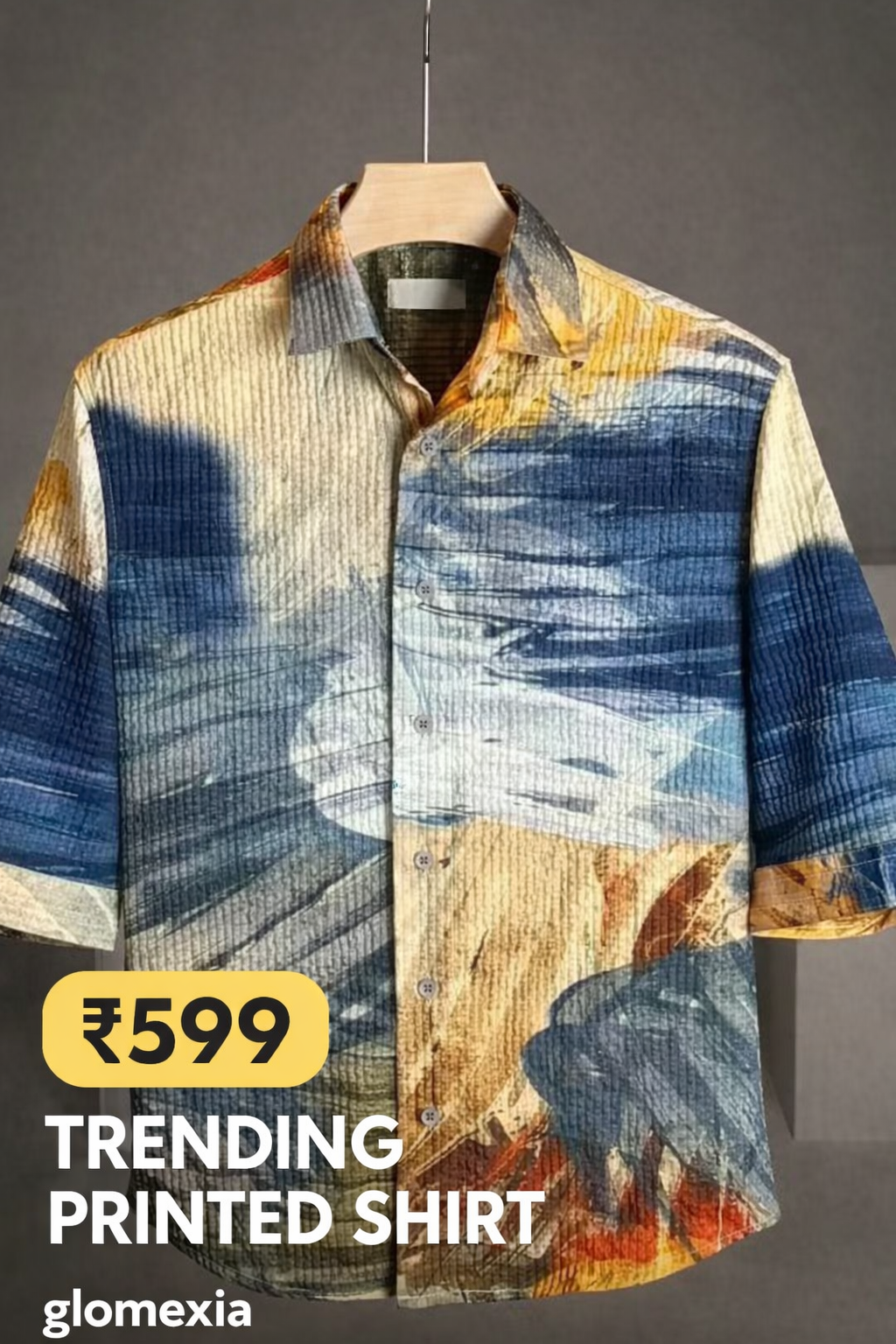 Men’s Casual Stylish Half Sleeve Shirt | Trendy Summer Wear for Men | Premium Printed & Striped Shirts