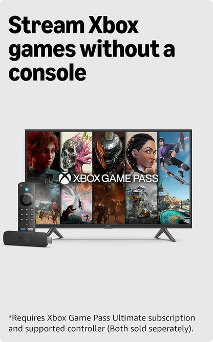 Amazon Fire TV Stick 4K Select (newest model), start streaming in 4K, Alexa voice search, stream lakhs of movies & episodes, free and live TV