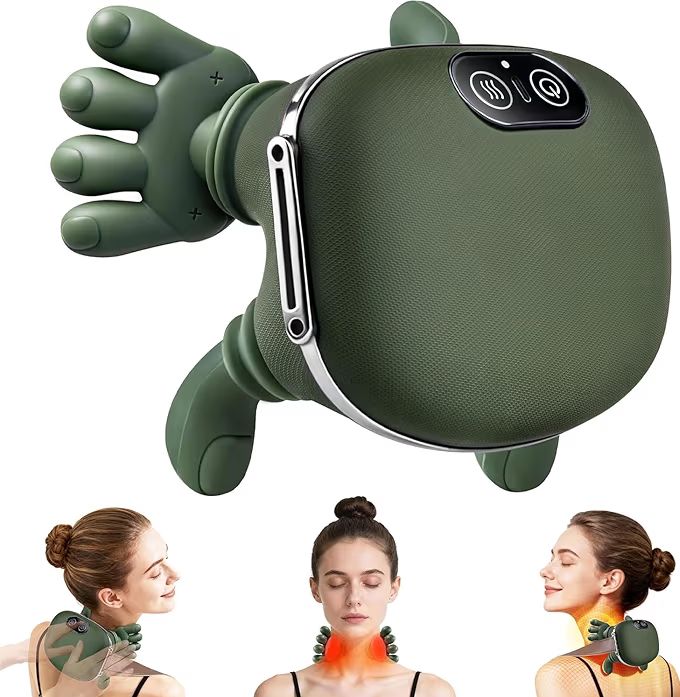 Smart Electric Neck & Shoulder Massager | Portable Deep Tissue Relaxation Massage Device