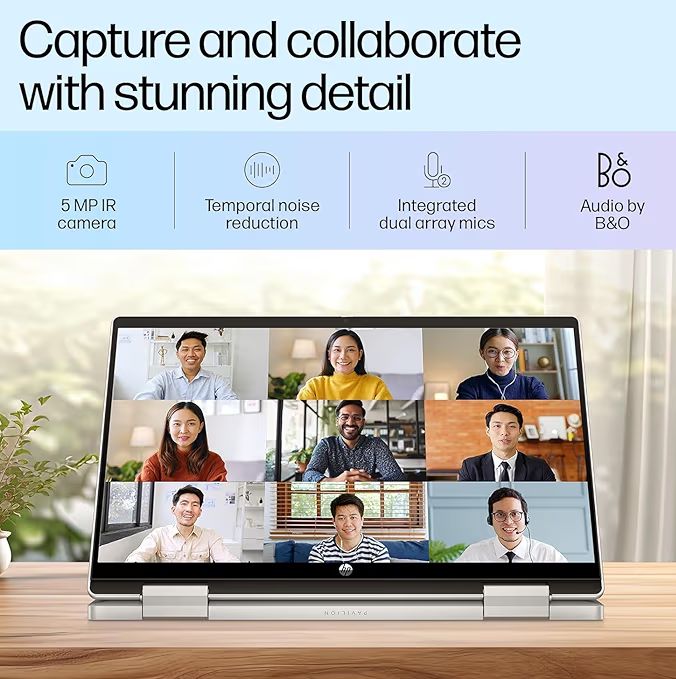 💻 HP Pavilion x360 – i5 13th Gen, 16GB RAM, 512GB SSD, Touchscreen, 2-in-1 Convertible Laptop