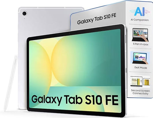 📱 Samsung Galaxy Tab S10 FE – 10.9” Display, S Pen In-Box, 8GB RAM, AI Features