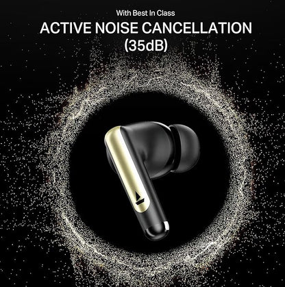 🎧 boAt Airdopes 141 Elite ANC (2025) – Wireless TWS Earbuds with ANC, 42H Battery & ENx™ Tech