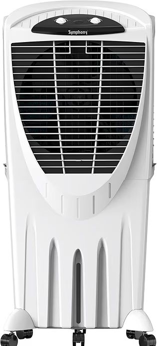 Symphony Winter 80 XL Desert Air Cooler for Home with Powerful Fan, Honeycomb Pads, i-Pure Technology and Low Power Consumption (80L, White)