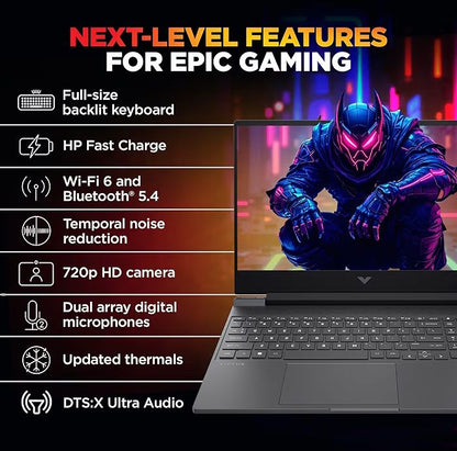 💻 HP Victus Gaming Laptop – i5 13th Gen, RTX 3050 (6GB), 16GB RAM, 144Hz Display