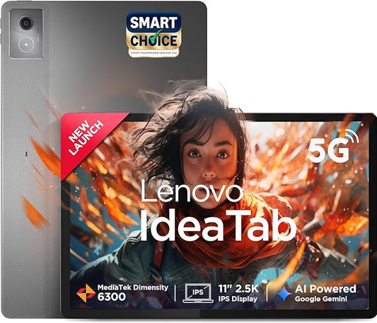 📱 Lenovo Idea Tab (11”) – 2.5K Display, 8GB RAM, 7040mAh Battery