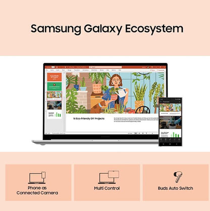 💻 Samsung Galaxy Book4 – i5 13th Gen, 16GB RAM, 512GB SSD, FHD Display, Fingerprint