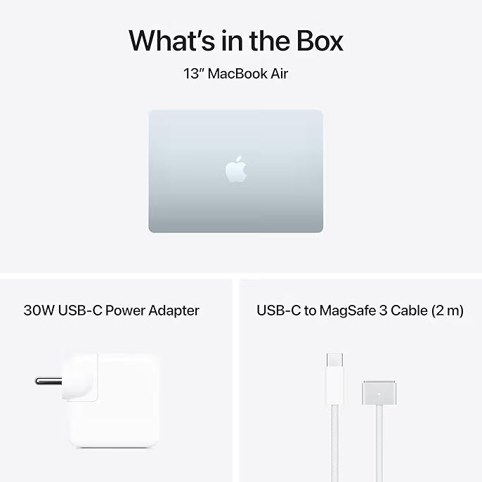 💻 Apple MacBook Air 13” (2026) – M5 Chip, 16GB RAM, 512GB SSD, Liquid Retina Display
