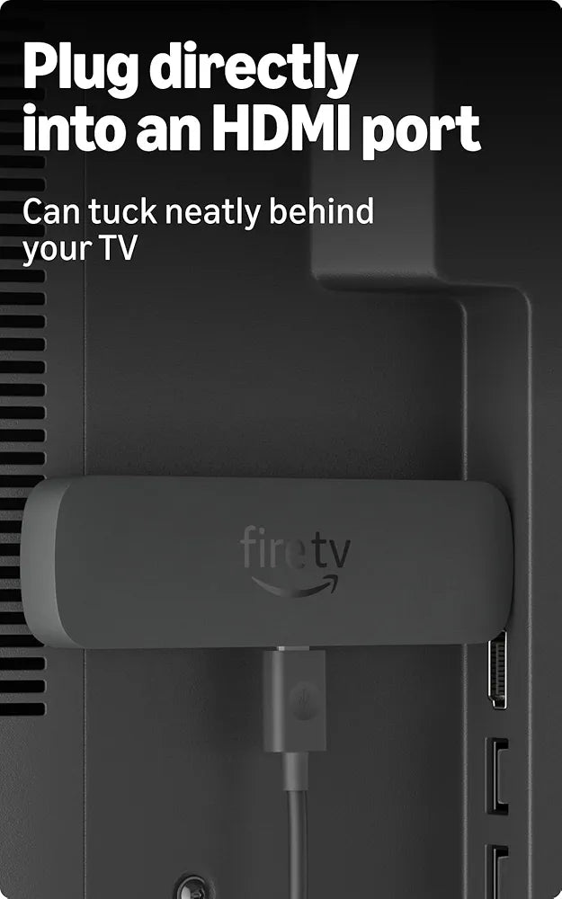 Amazon Fire TV Stick 4K Select (newest model), start streaming in 4K, Alexa voice search, stream lakhs of movies & episodes, free and live TV