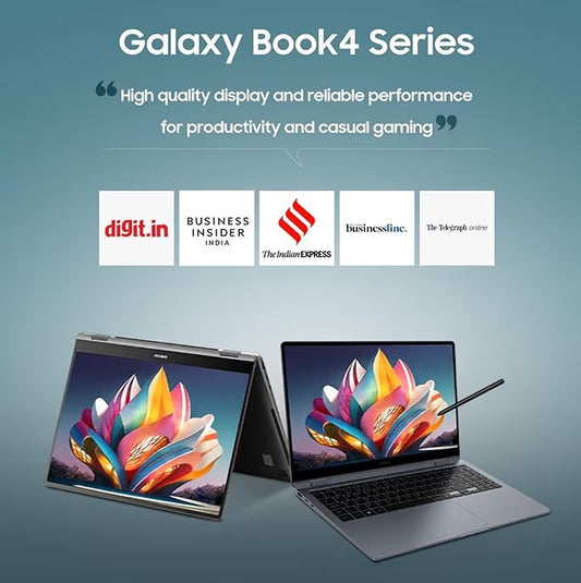 💻 Samsung Galaxy Book4 – i5 13th Gen, 16GB RAM, 512GB SSD, FHD Display, Fingerprint