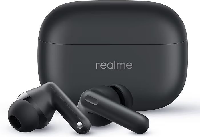 🎧 realme Buds T310 Wireless Earbuds – 46dB Hybrid ANC, 360° Spatial Audio, 40H Battery
