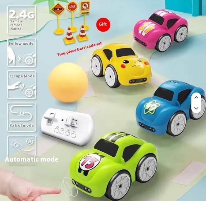 Mini RC Intelligent Sensor Stunt Car for Kids