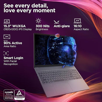 💻 Lenovo IdeaPad Slim 3 – i7 13th Gen, 16GB RAM, 512GB SSD, WUXGA IPS Display, Metal Design