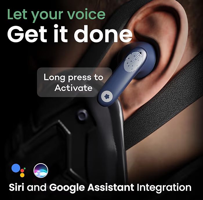 🎧 GOBOLT Z40 TWS Wireless Earbuds – 60H Playtime, ENC Mic, Low Latency Gaming, Type-C Fast Charging