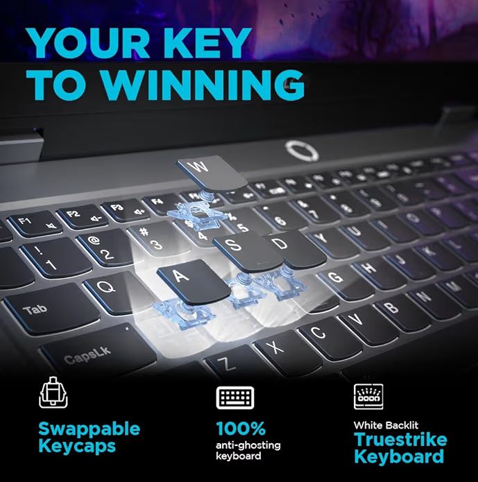 🎮 Lenovo LOQ Gaming Laptop – Ryzen 5 7235HS, RTX 4050 (6GB), 16GB RAM, 144Hz Display