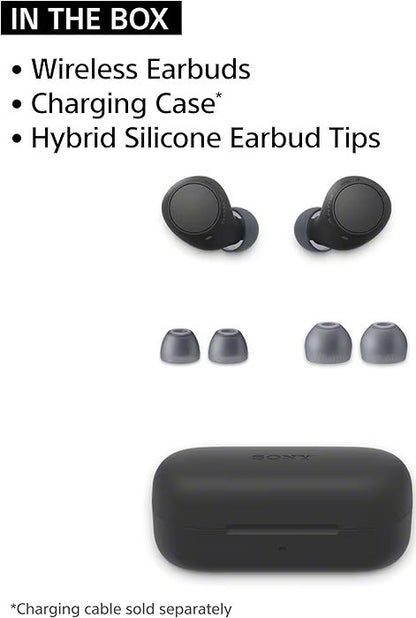 🎧 Sony WF-C510 Wireless Earbuds – Ambient Sound, Multipoint, 22H Battery, IPX4 (Black)