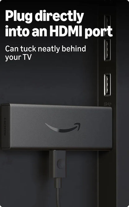 Amazon Fire TV Stick HD (newest model), Alexa Voice Remote with TV power & volume controls, full HD streaming device