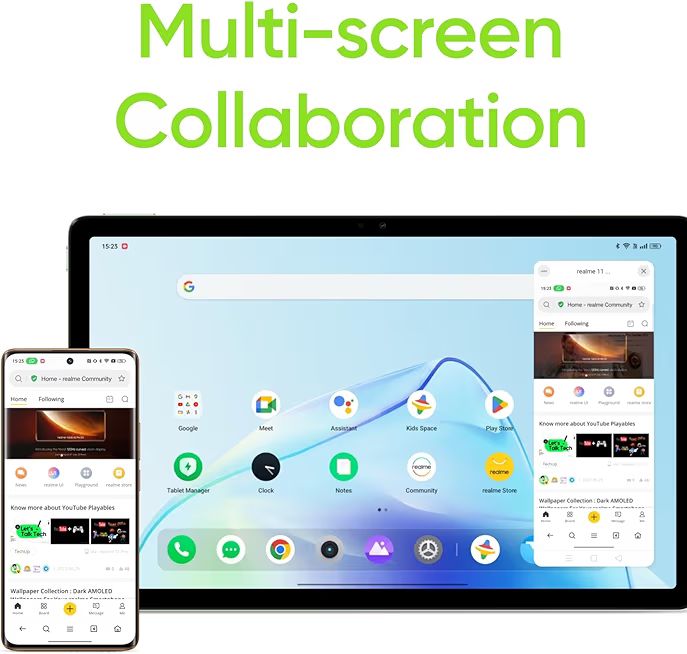 📱 Realme Pad 2 LTE – 11.5” Display, 8GB RAM, 128GB Storage